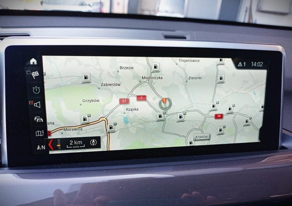 BMW X1 cena 119900 przebieg: 95936, rok produkcji 2019 z Kraków małe 497